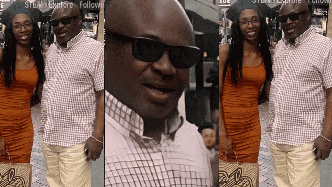 Elderly man being deported from the United States