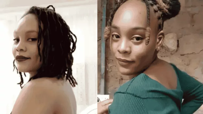 Police investigators at the scene of the crime.