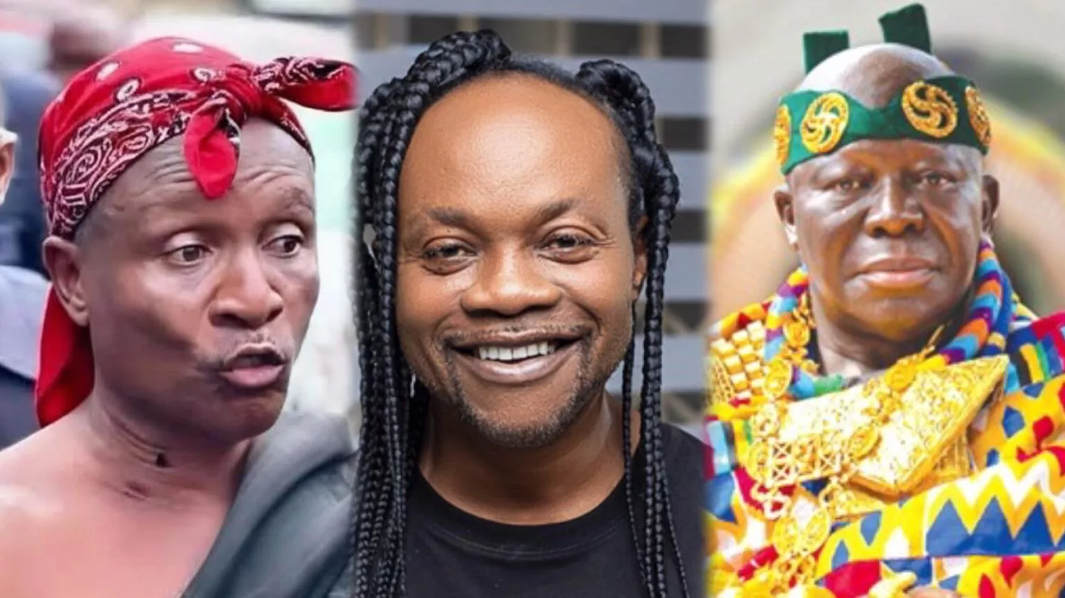 Abusuapanin Tupac in traditional Ghanaian attire