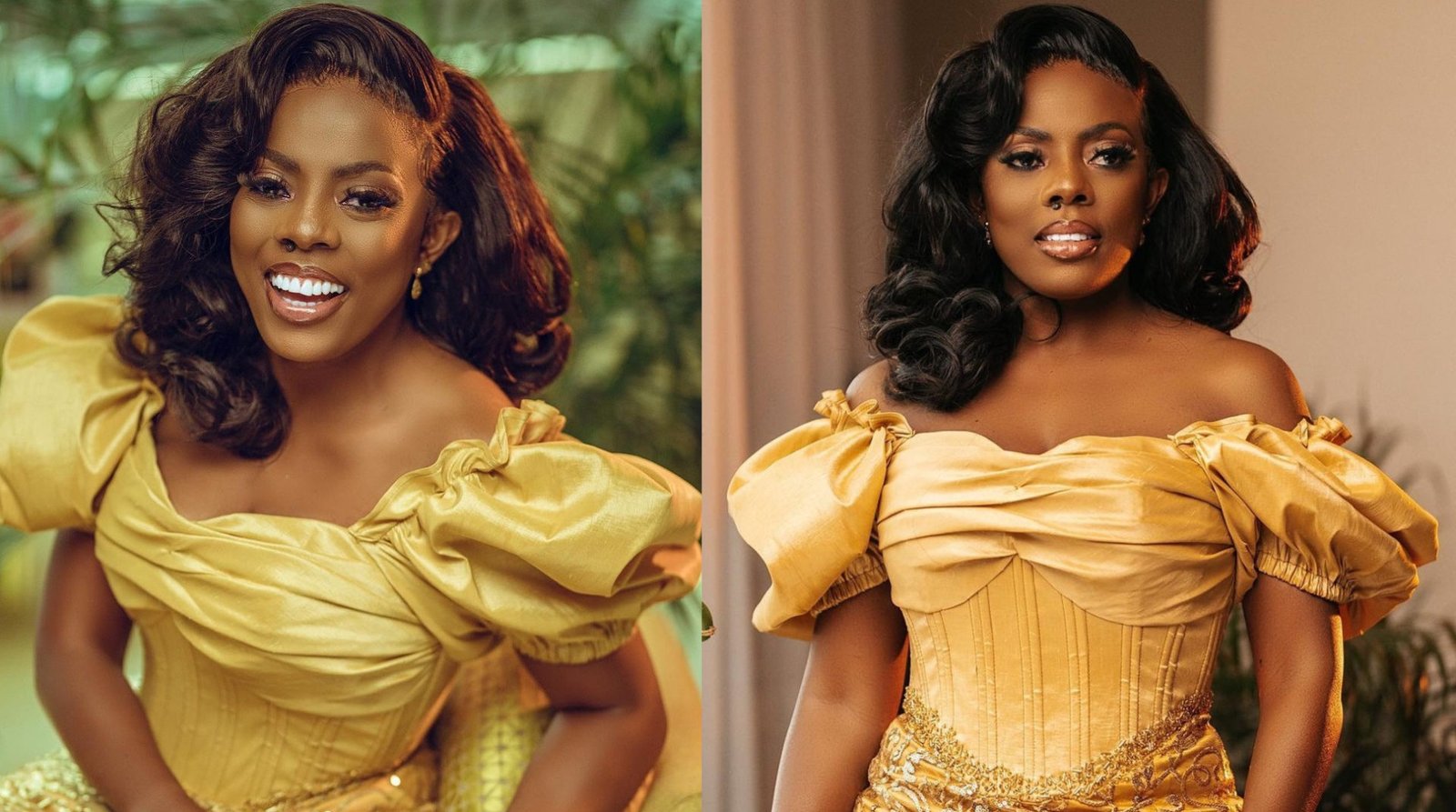 Nana Aba Anamoah at a media event