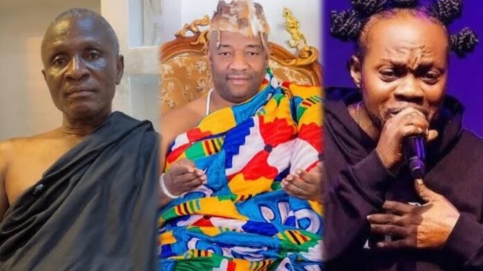 A vibrant crowd celebrating an event in Accra, symbolizing the Daddy Lumba celebration.