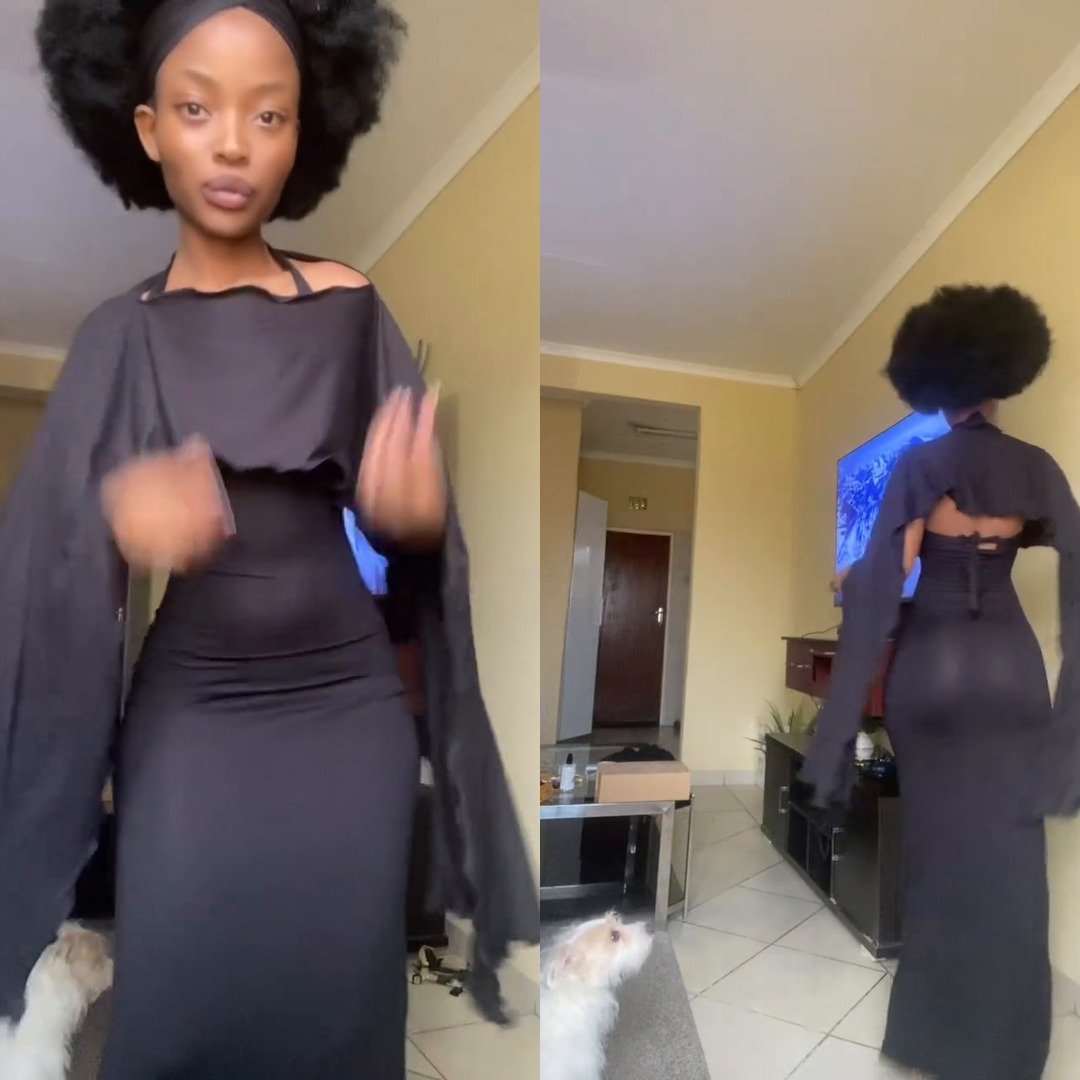 Off-Shoulder Chic: This Black Maxi Dress is a Must-See!