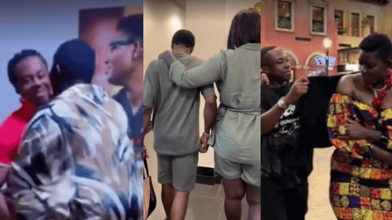 Afua Asantewaa speaking candidly during a live digital broadcast about her current relationship status