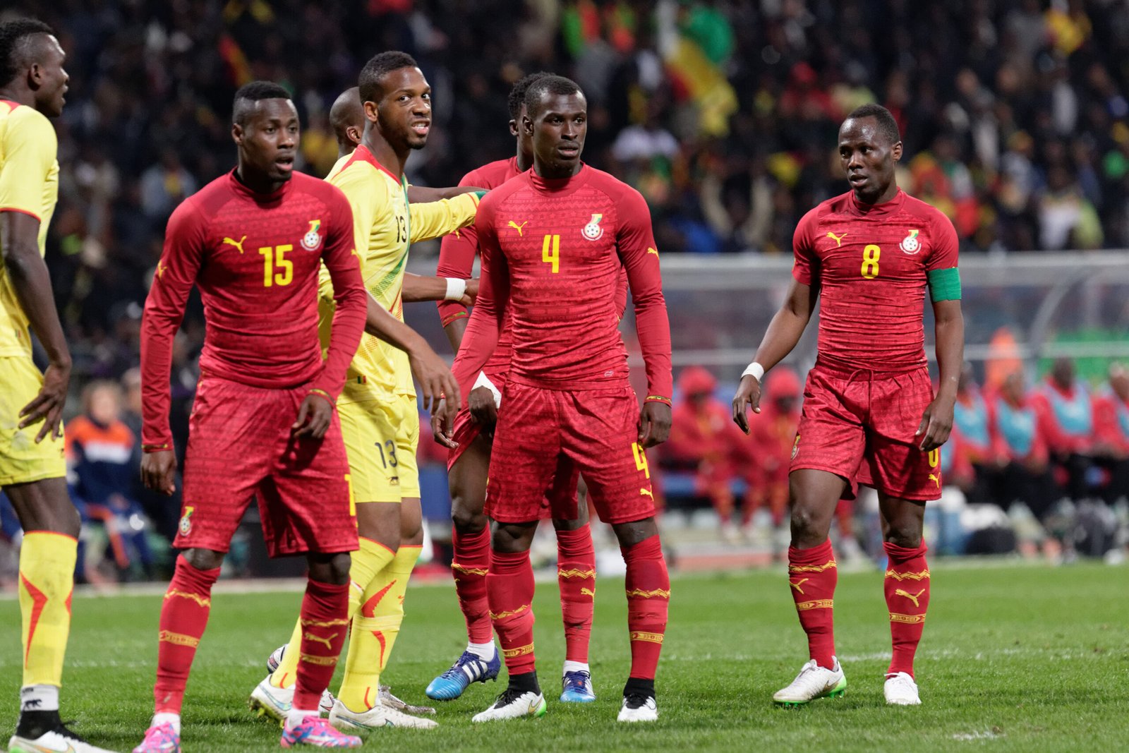 Edwin Gyimah, former Black Stars defender, during a media interview