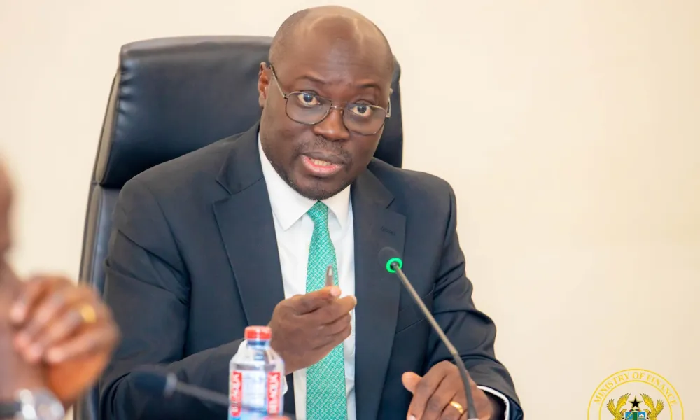 An image representing the Ghana Ministry of Finance building