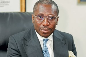 Alexander Afenyo-Markin speaking at a parliamentary session