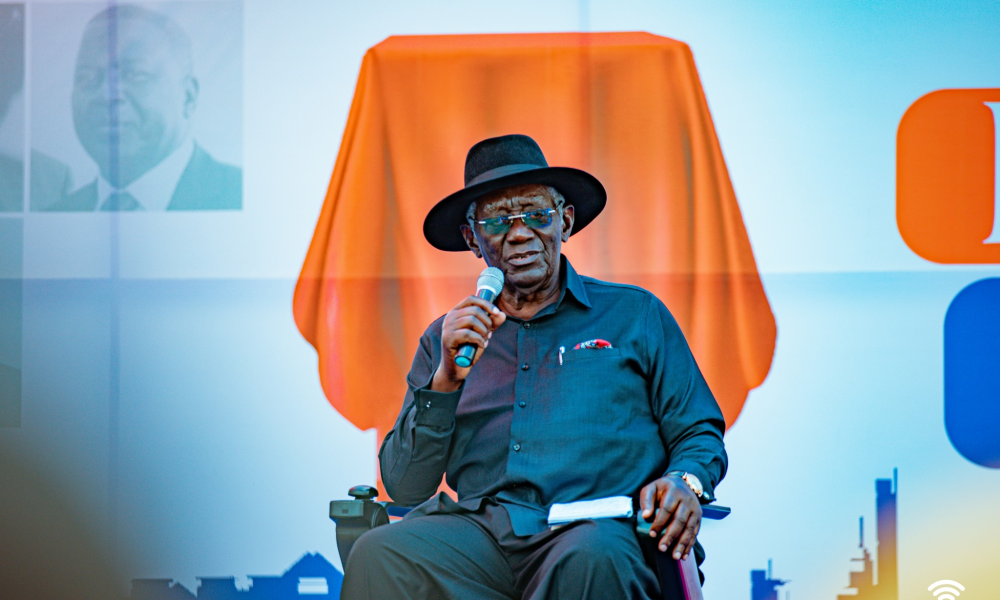 A professional gathering of New Patriotic Party officials in Ghana