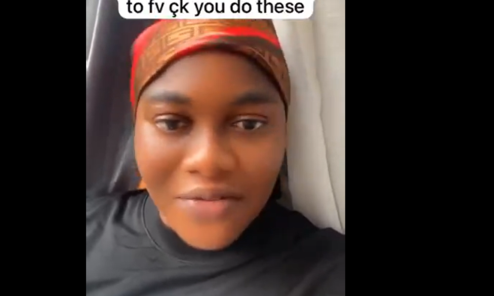 A smartphone displaying a viral social media video about marriage advice