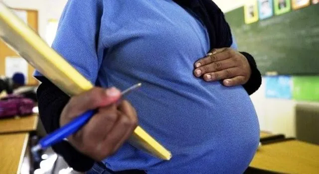 A group of students in Ghana preparing for their national examinations.