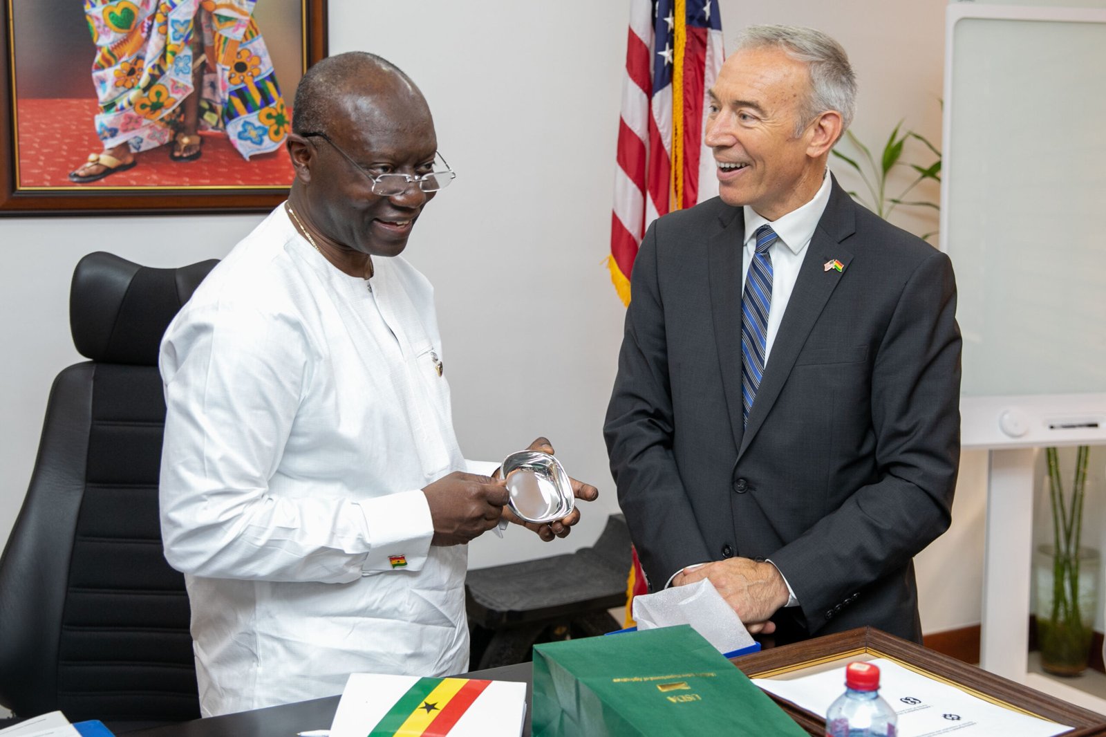 A professional portrait of Kenneth Nana Yaw Ofori-Atta