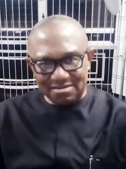 Peter Obi speaking at a public event