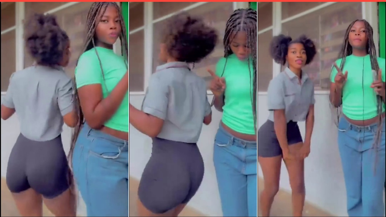Two Best Friends Bring Pure Joy with an Energetic Porch Dance