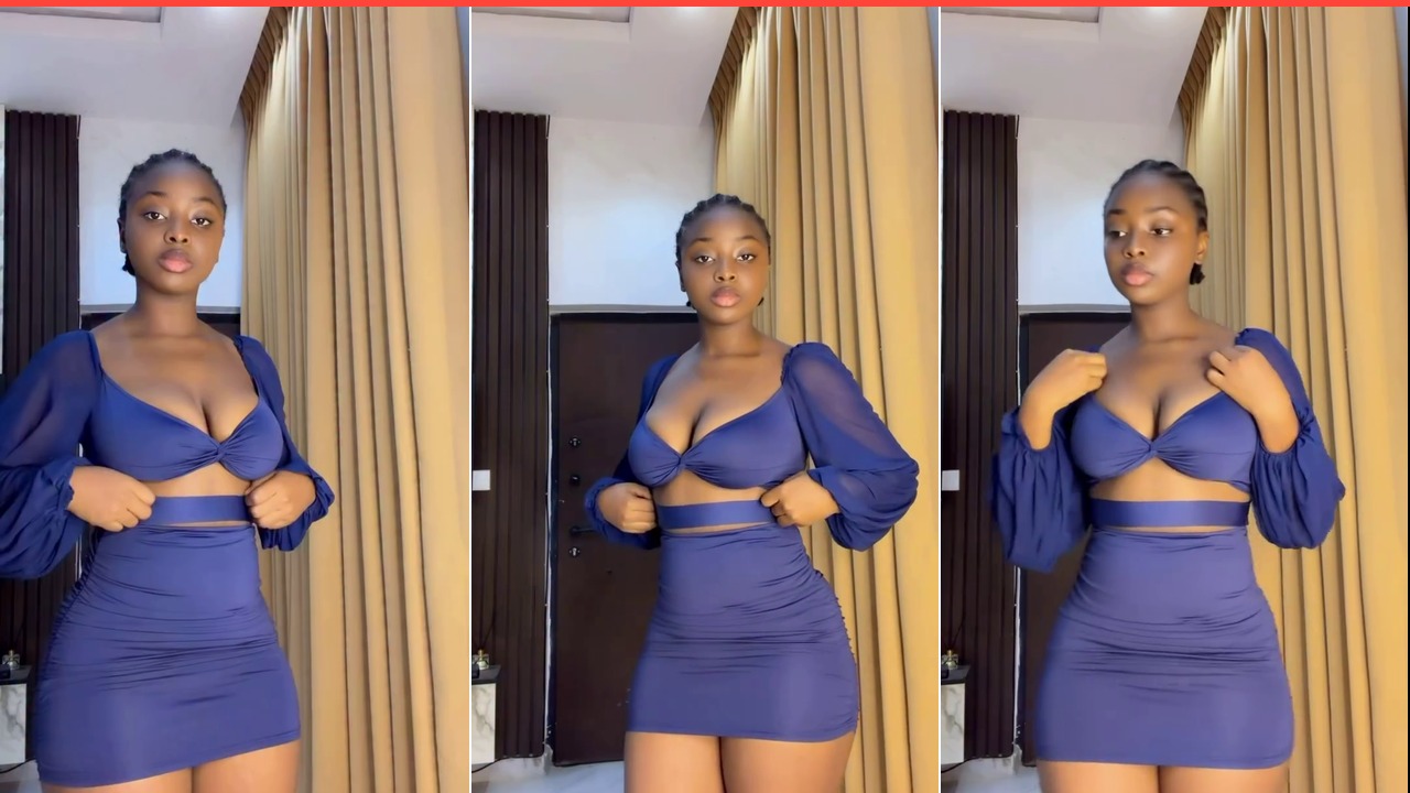 Rock the Trend: How to Style a Chic Blue Two-Piece Outfit