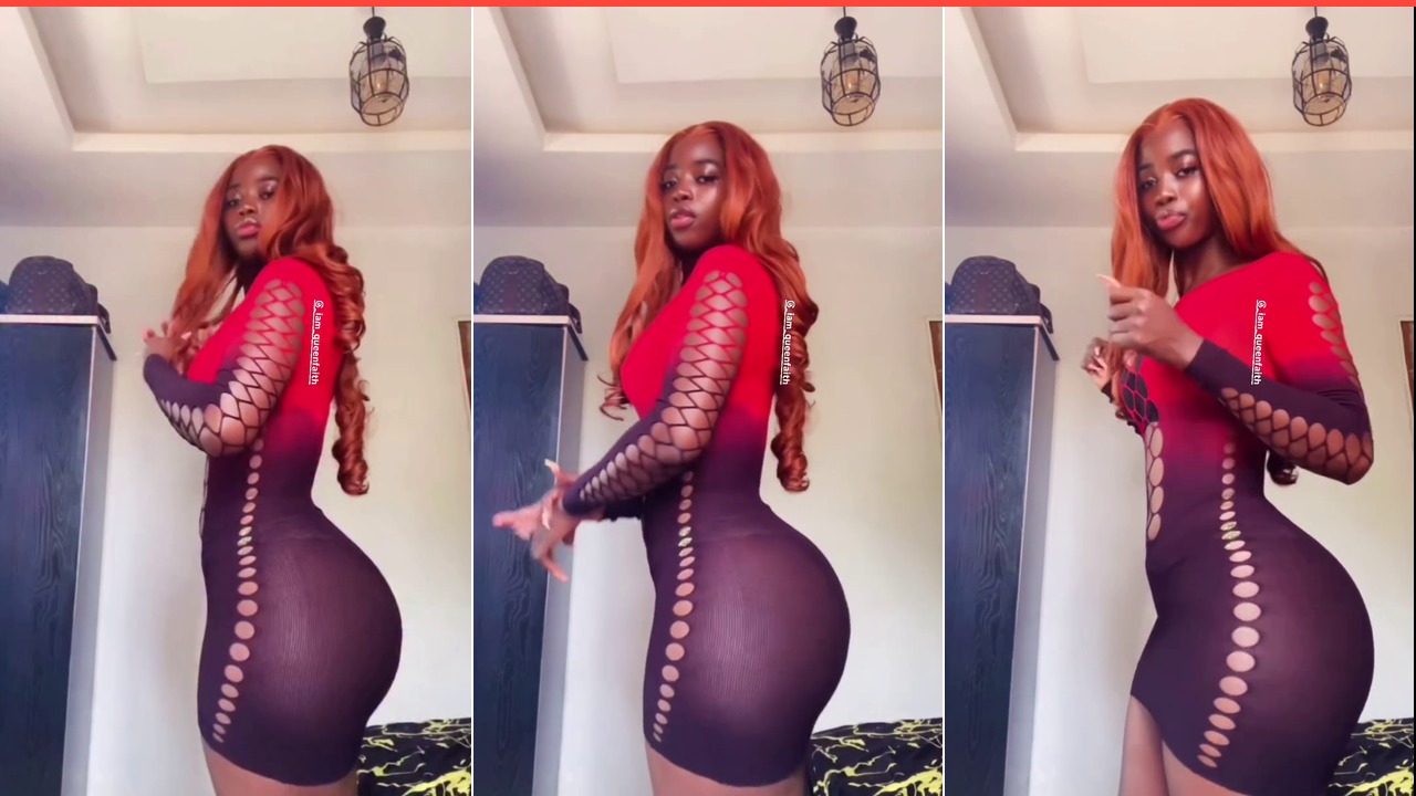 Stunning Gradient Mini Dress & Rhythmic Bedroom Dance