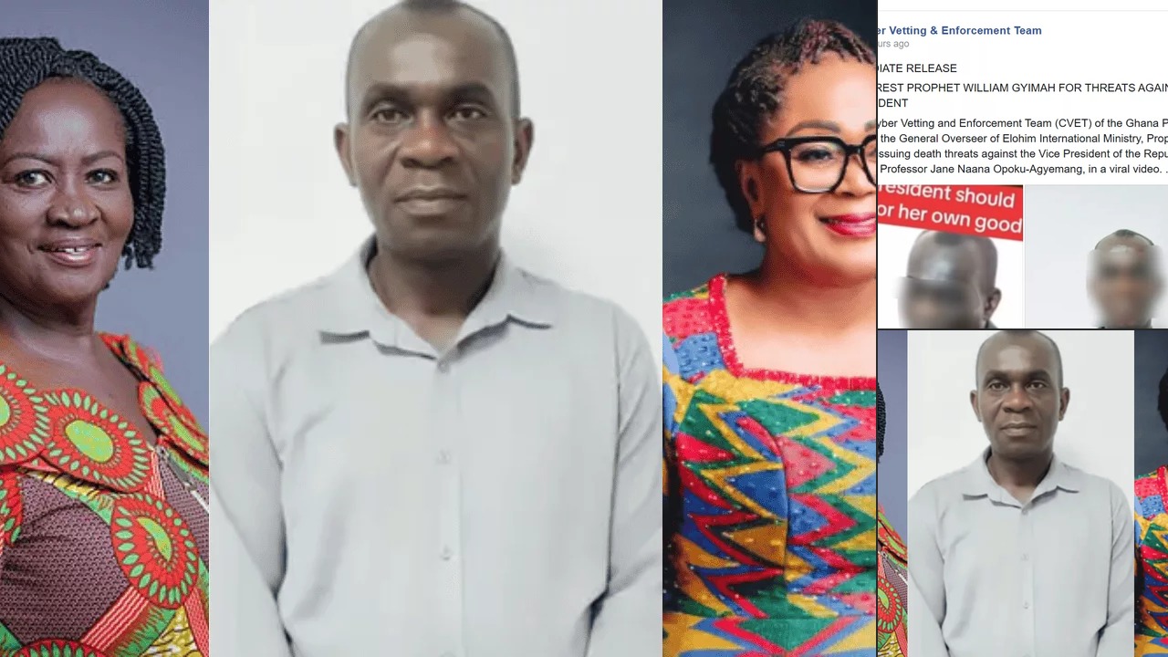 Kasoa Pastor Held for Threatening Ghana’s VP and First Lady