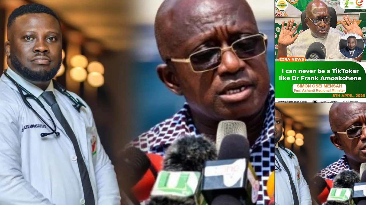 Simon Osei Mensah: I Can’t Be a TikTokker Like Dr. Frank Amoakohene