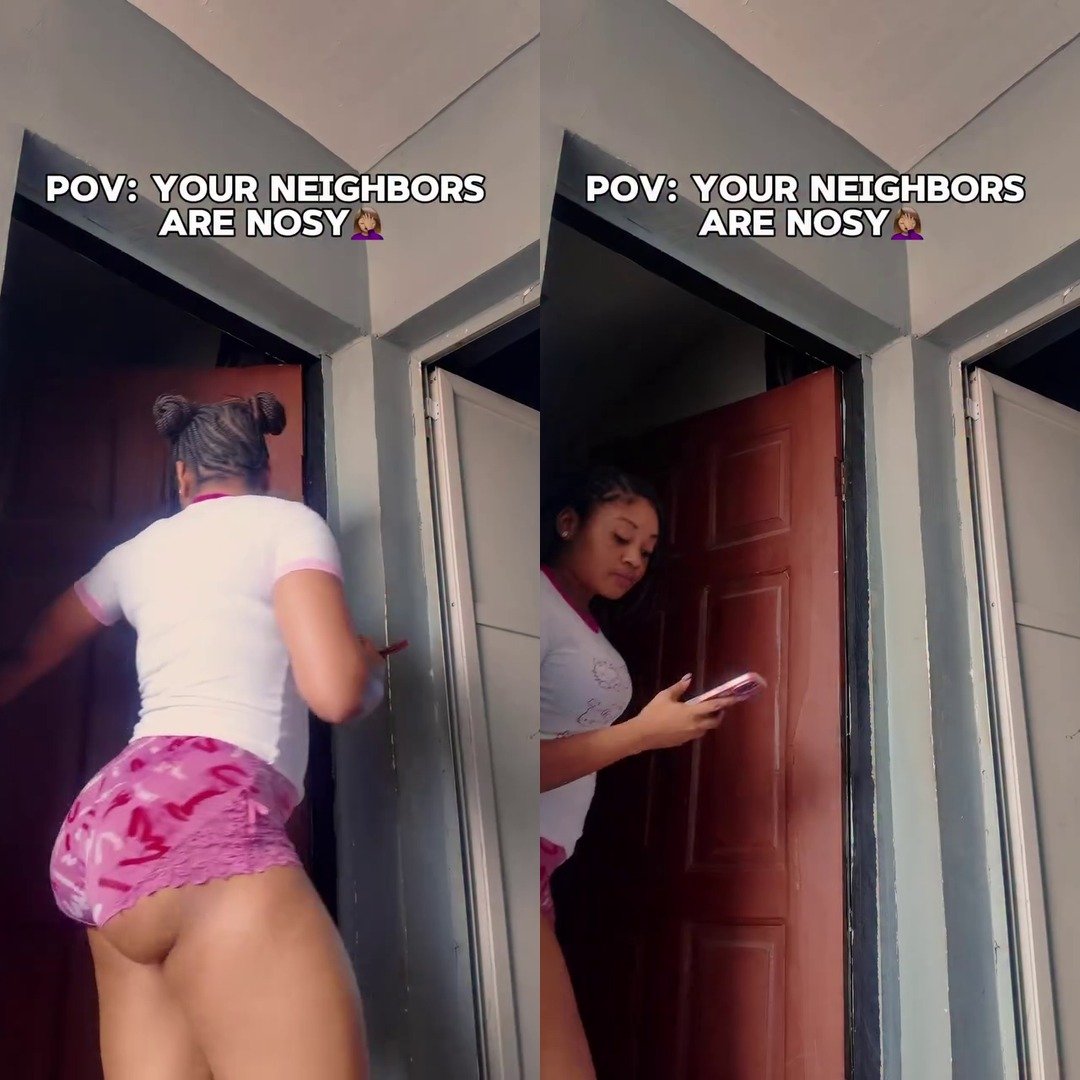 POV: Your Neighbors Just Spotted You!