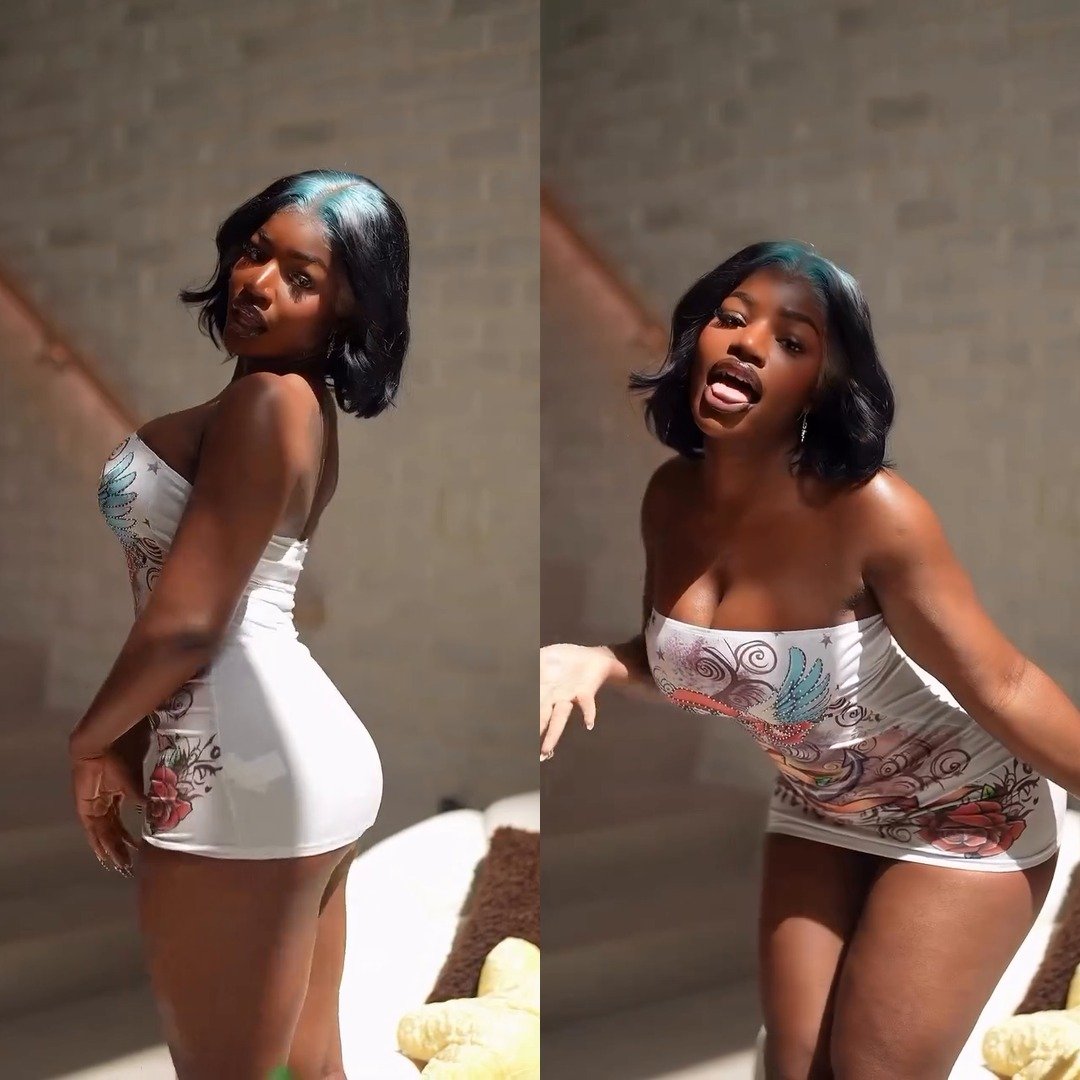 Sunlit Style: Inside a Playful Phoenix Print Mini Dress Shoot