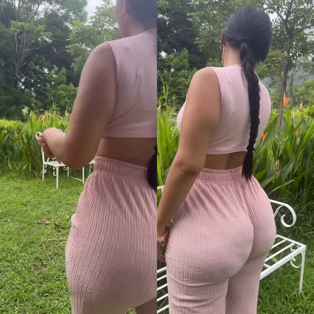 Chic Garden Escape: Styling a Matching Pink Two-Piece Set