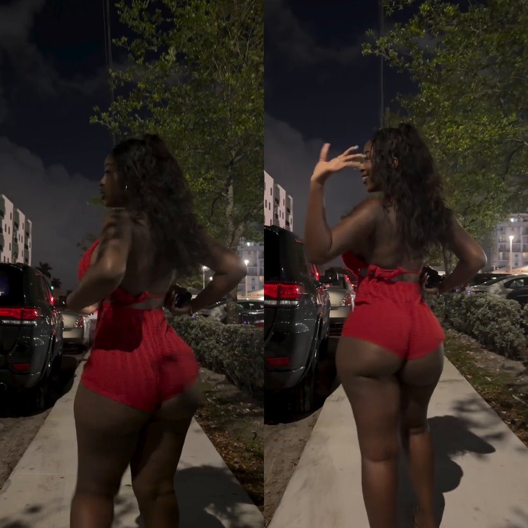 Mysterious Night Stroll: A Style Statement in Red