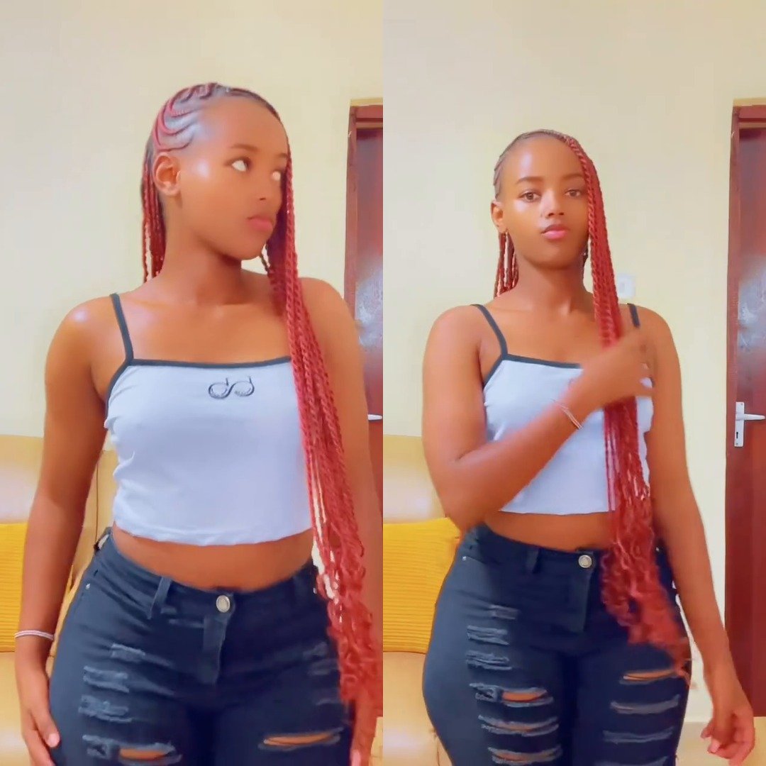 Stunning Red Braids & Casual Chic: A Visual Guide to Modern Posing