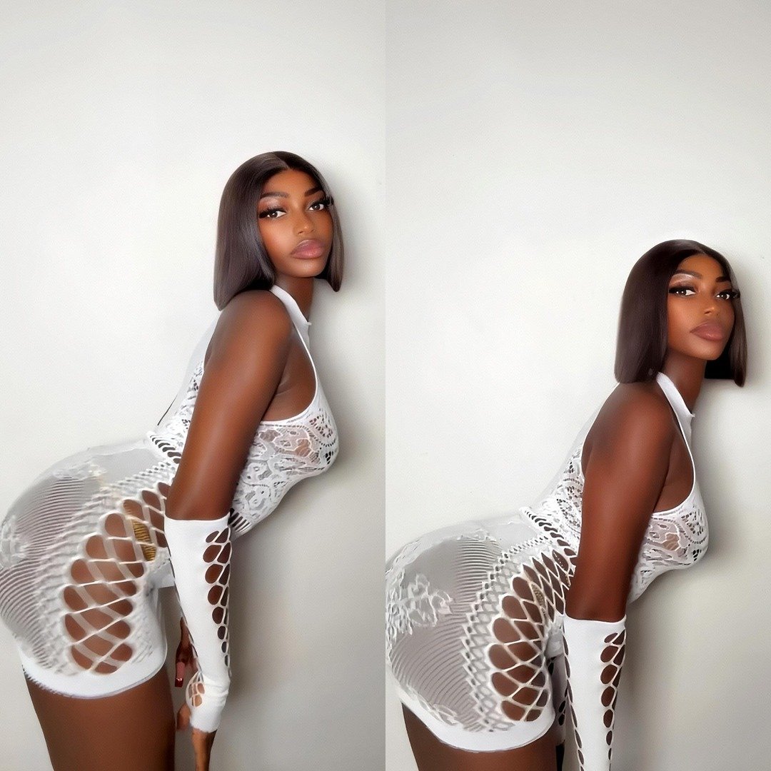 Striking White Lace Cutouts: A Masterclass in Modern Fashion Confidence