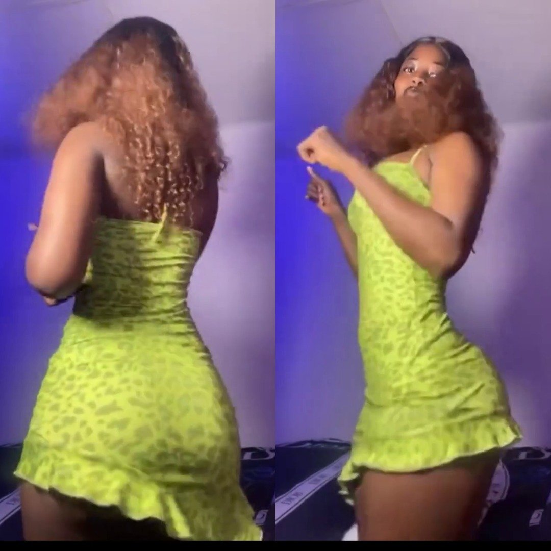 Neon Vibes: Slaying in This Bold Leopard Print Mini Dress!