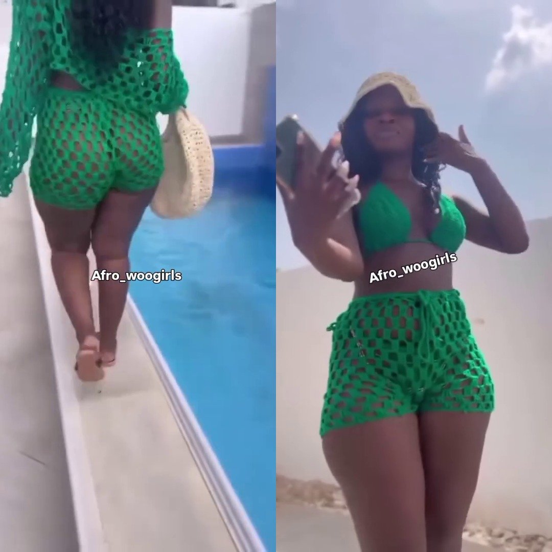 Neon Vibes: The Ultimate Poolside Crochet Look