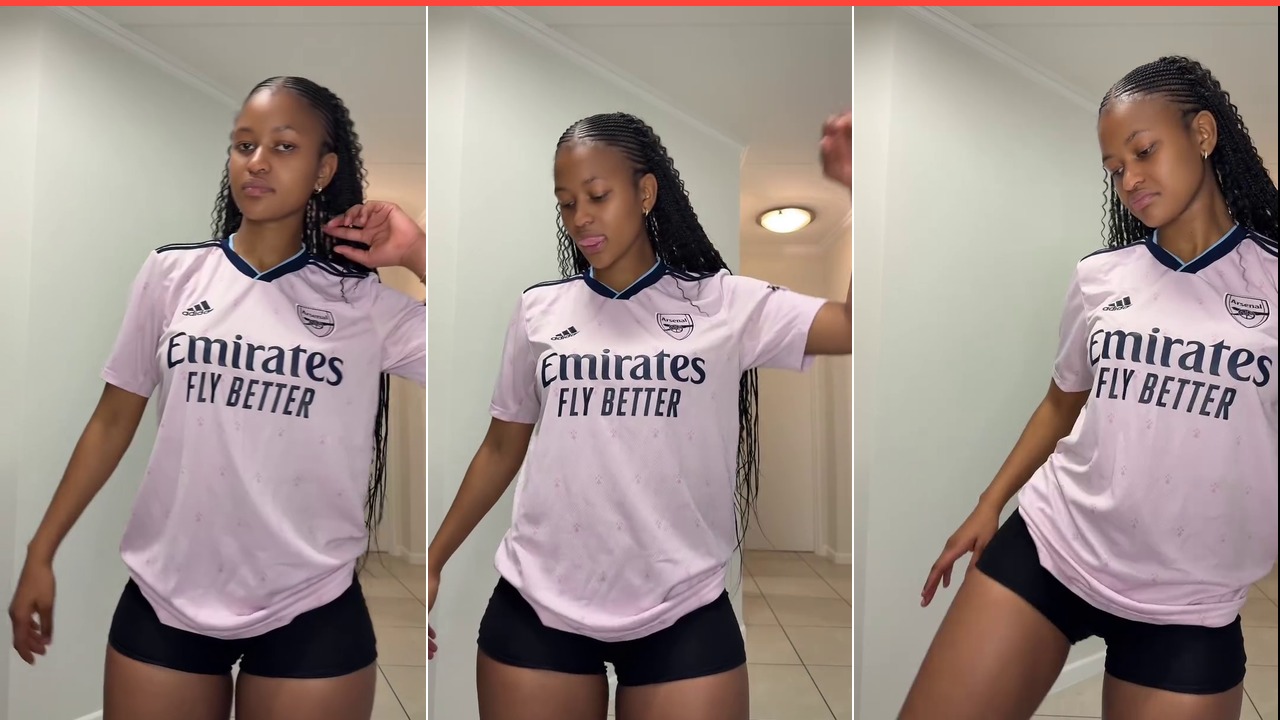 Pink Jersey, Big Energy: Watch This Arsenal Fan Dance!