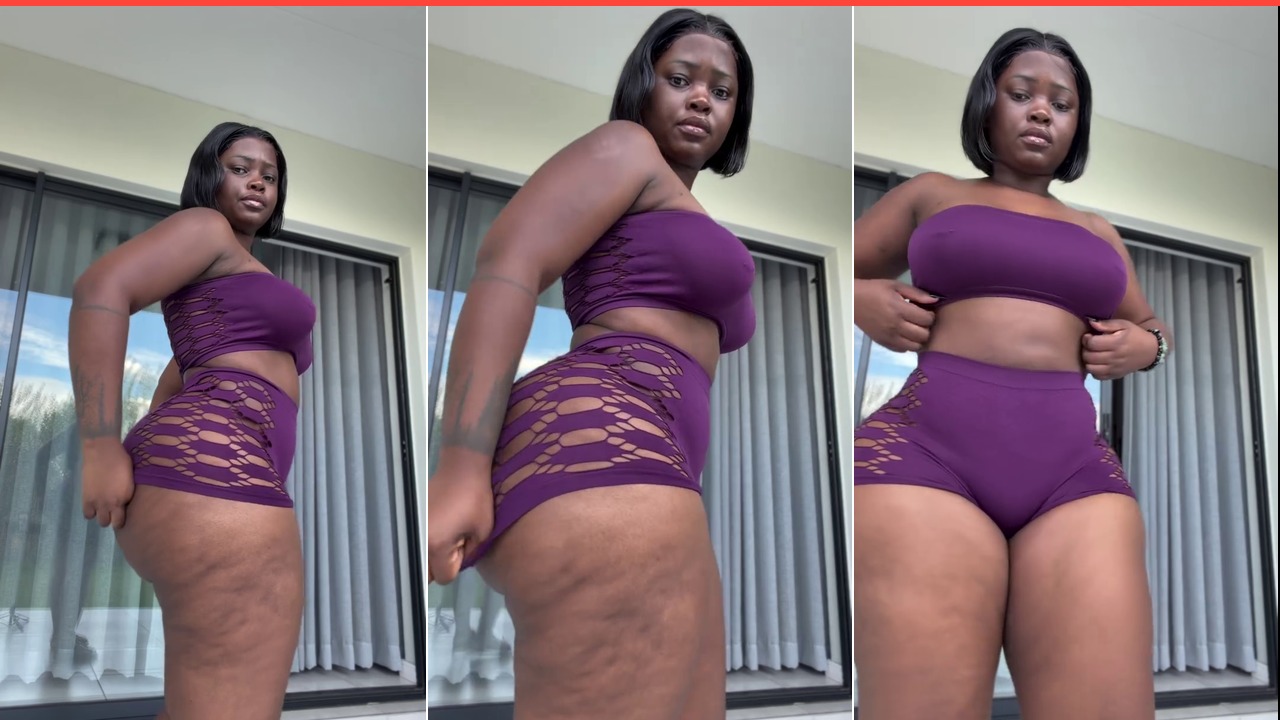 Purple Perfection: Slaying in This Stunning Two-Piece Set