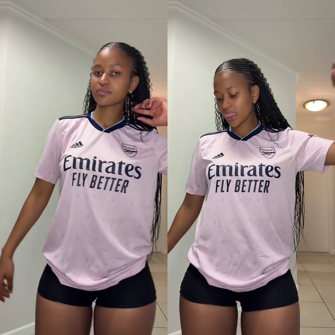 Pink Jersey, Big Energy: Watch This Arsenal Fan Dance!