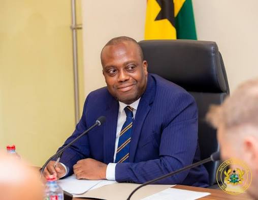 A symbolic image representing Ghana's economic growth and financial stability