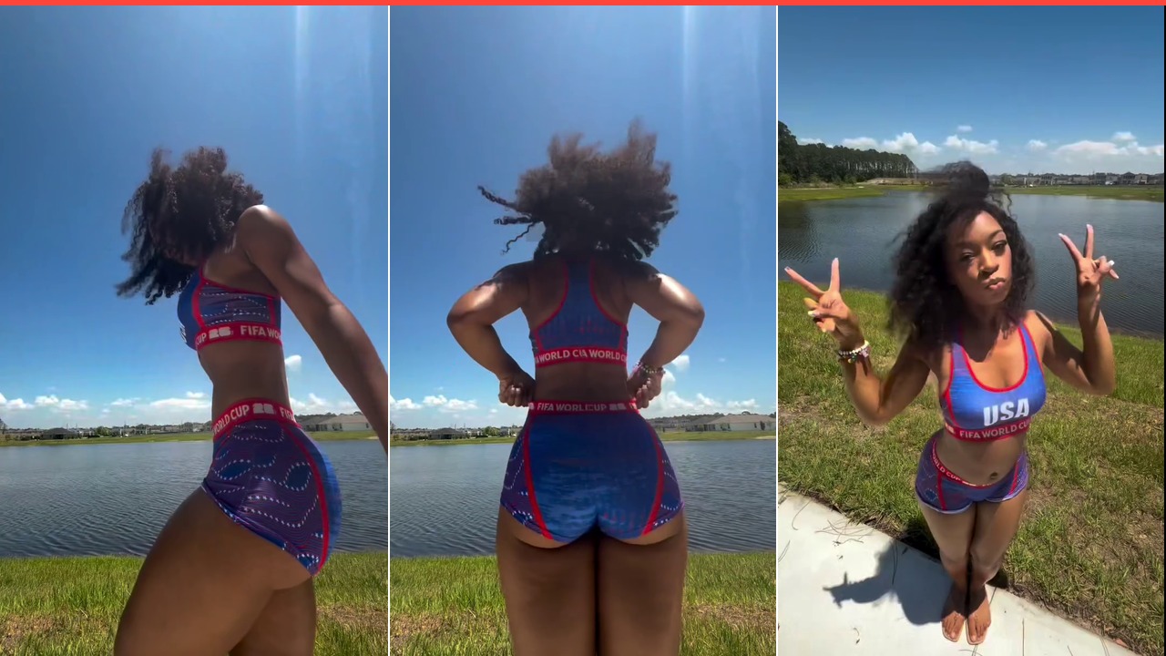 Game Day Glow: Rocking the USA World Cup Look!
