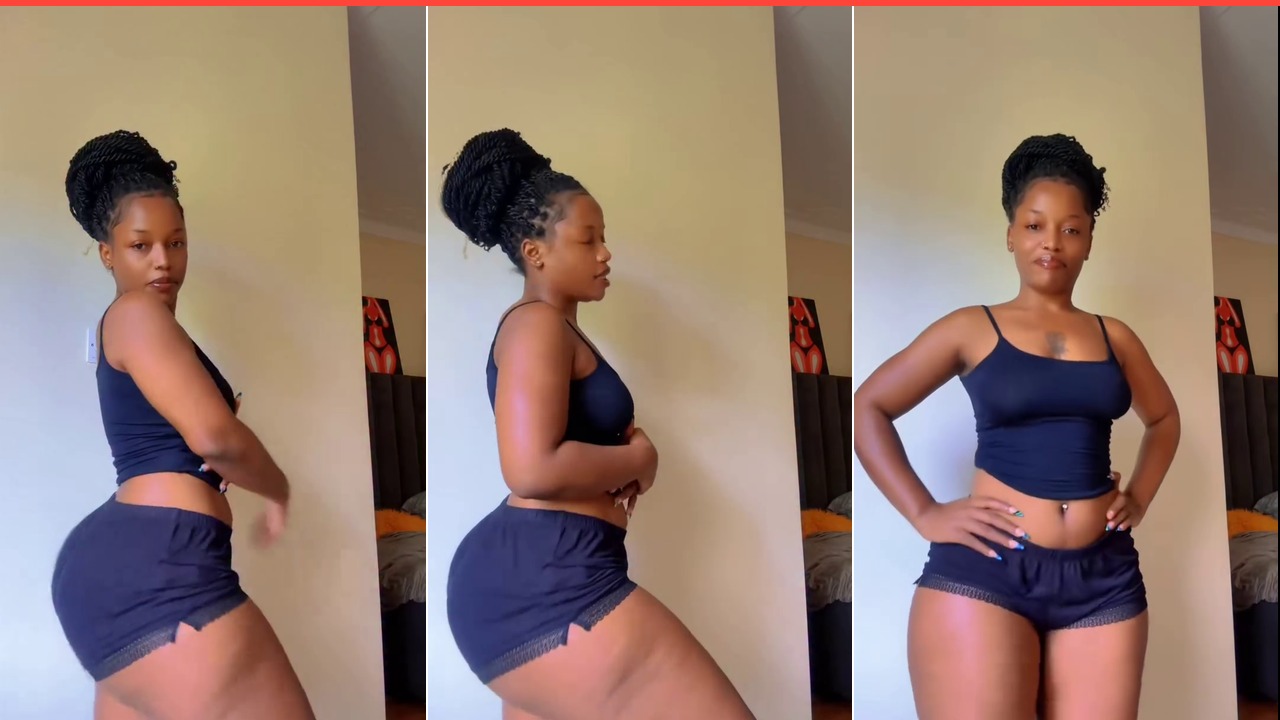 Confidence and Style: A Playful Dance in Blue