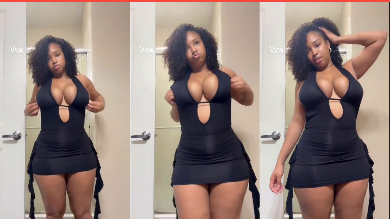 Slaying the LBD: Confidence and Curls in One Video