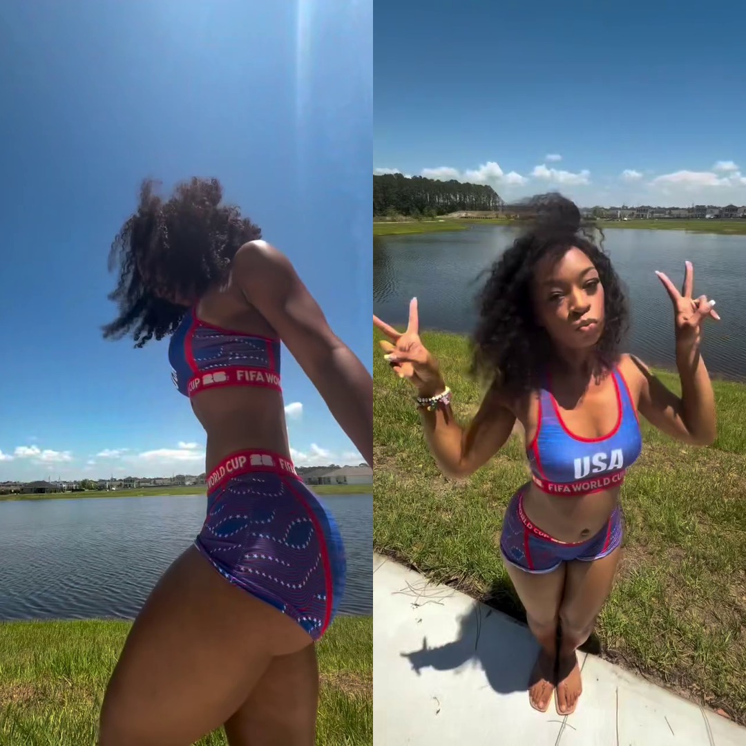 Game Day Glow: Rocking the USA World Cup Look!