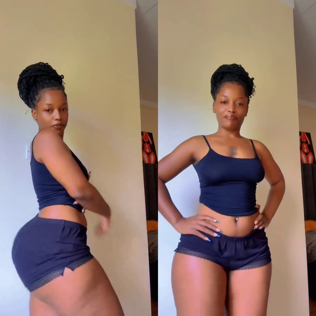 Confidence and Style: A Playful Dance in Blue