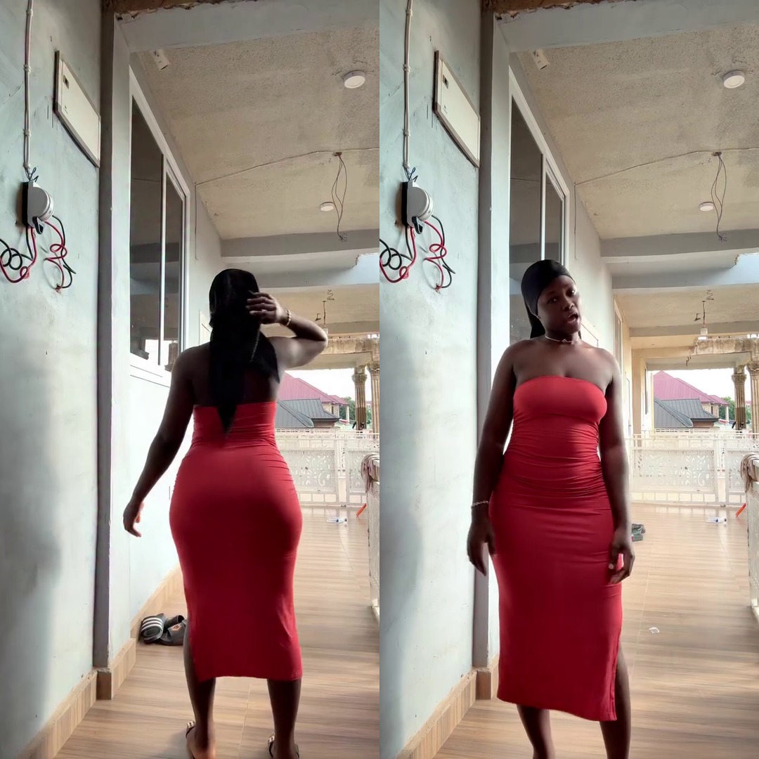 Bold Red Elegance: Turning a Construction Site into a Runway