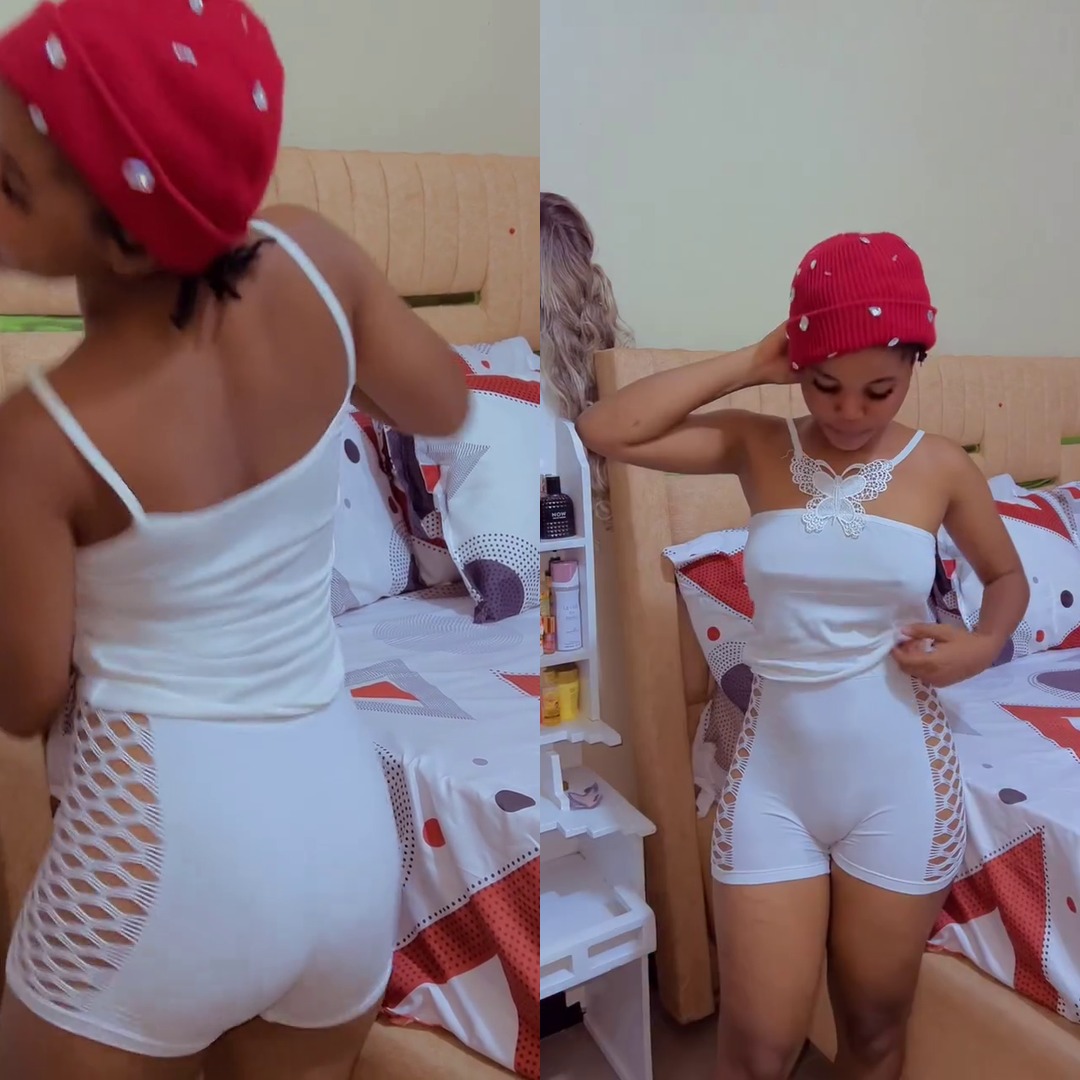 White Lace and Red Beanies: The Ultimate Cute Look